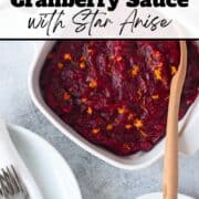 This homemade cranberry sauce recipe is a quick and easy way to elevate your Thanksgiving menu and impress your guests! Using fresh cranberries along with a few other simple ingredients adds beautiful texture and rich color to your Thanksgiving table.